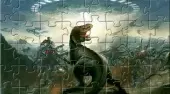 Dinosaurs vs Aliens Jigsaw 