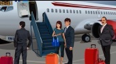 Kissing at the Airport