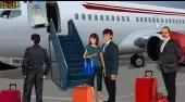 Kissing at the Airport