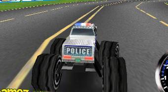 3D Police Monster Trucks