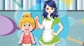 Masha Babysitter Room Cleaning
