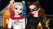 Anna and Elsa Halloween Night