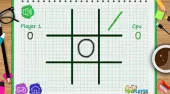 Tic Tac Toe Paper Note
