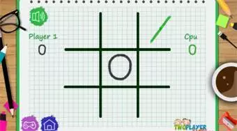 Tic Tac Toe Paper Note