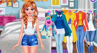 Princesses: Colorful Outfits