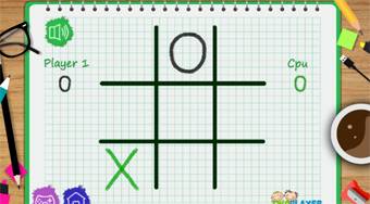 Tic Tac Toe: Paper Note