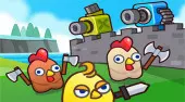 Merge Cannon: Chicken Defense