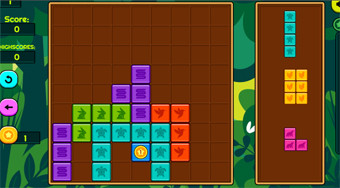 Forest Tiles Tetris