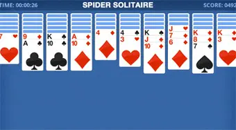 Spider Solitaire Blue