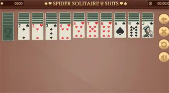 Spider Solitaire 2 Suits
