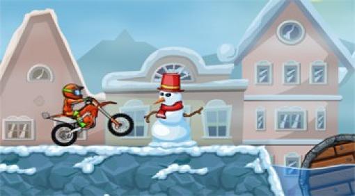 unblocked games 76 - Moto X3M Winter