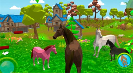 Horse Family: Animal Simulator 3D | Free online game 