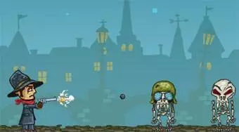 Van Helsing vs Skeletons