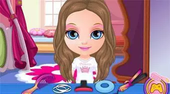 Baby Barbie Disney Hair Salon
