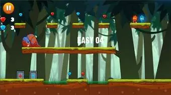 Red boy and Blue Girl Forest Adventure