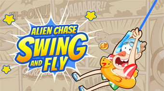 Alien Chase - Swing and Fly