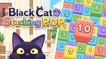 Black Cat Stacking POP